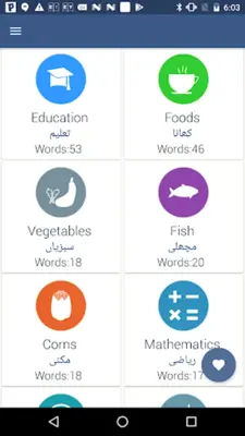 Word book English To Urdu android App screenshot 3